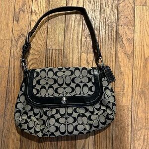 Coach black purse